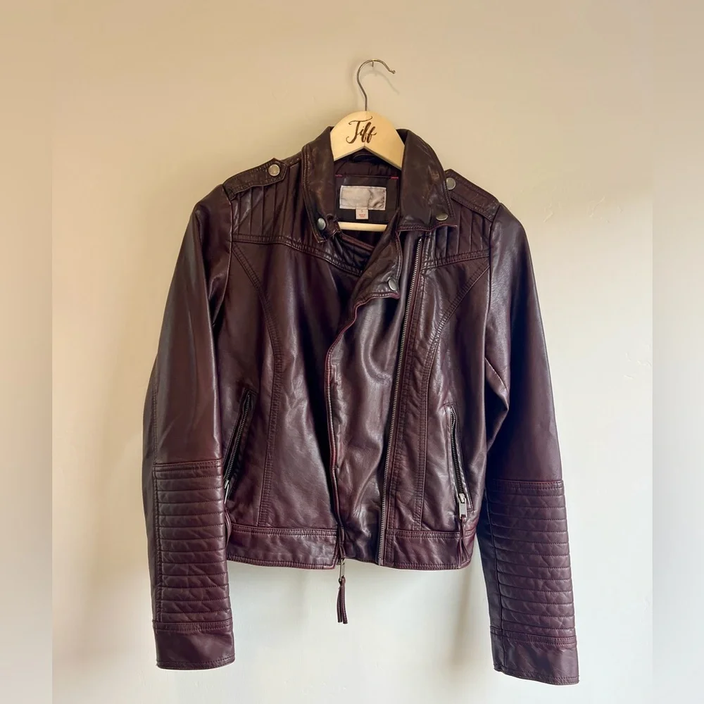 Xhilaration / Cropped Moto Jkt / Small - Picture 2 of 9